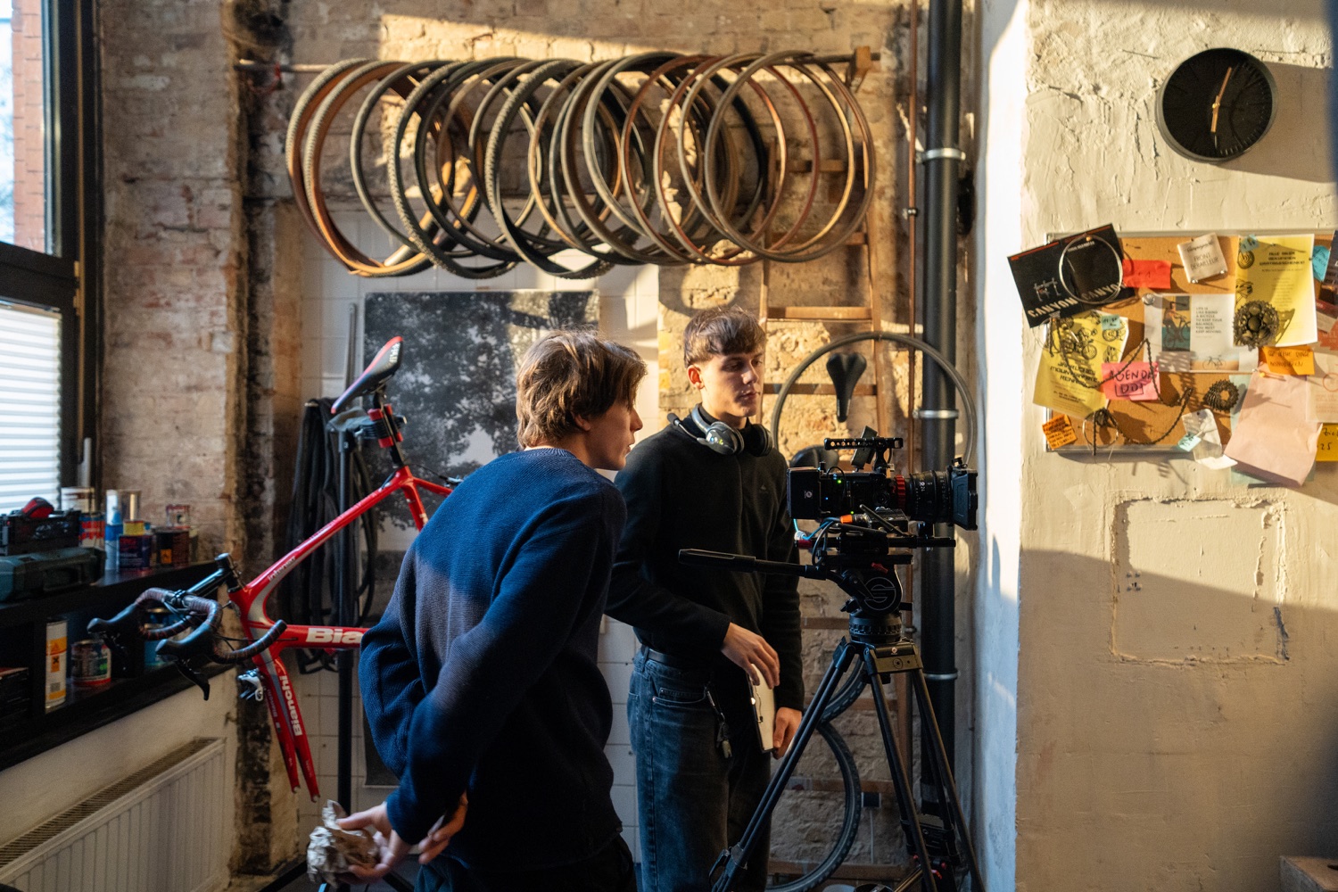 Kaspar Trantenroth on location