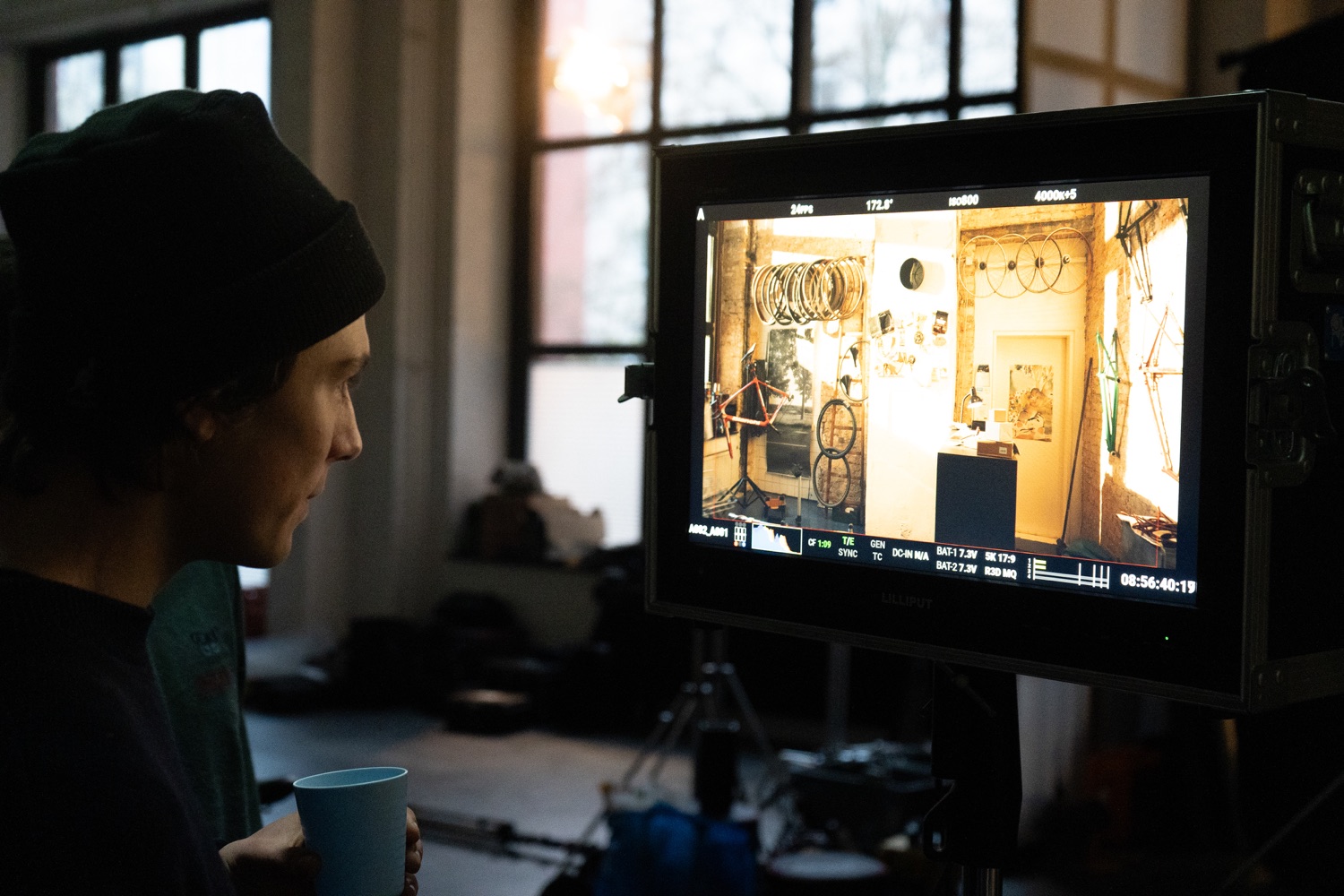 Kaspar Trantenroth on location